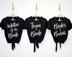 WEDDING Crop Top Shirts with Front Ties - SJB-DIAMOND ELITES