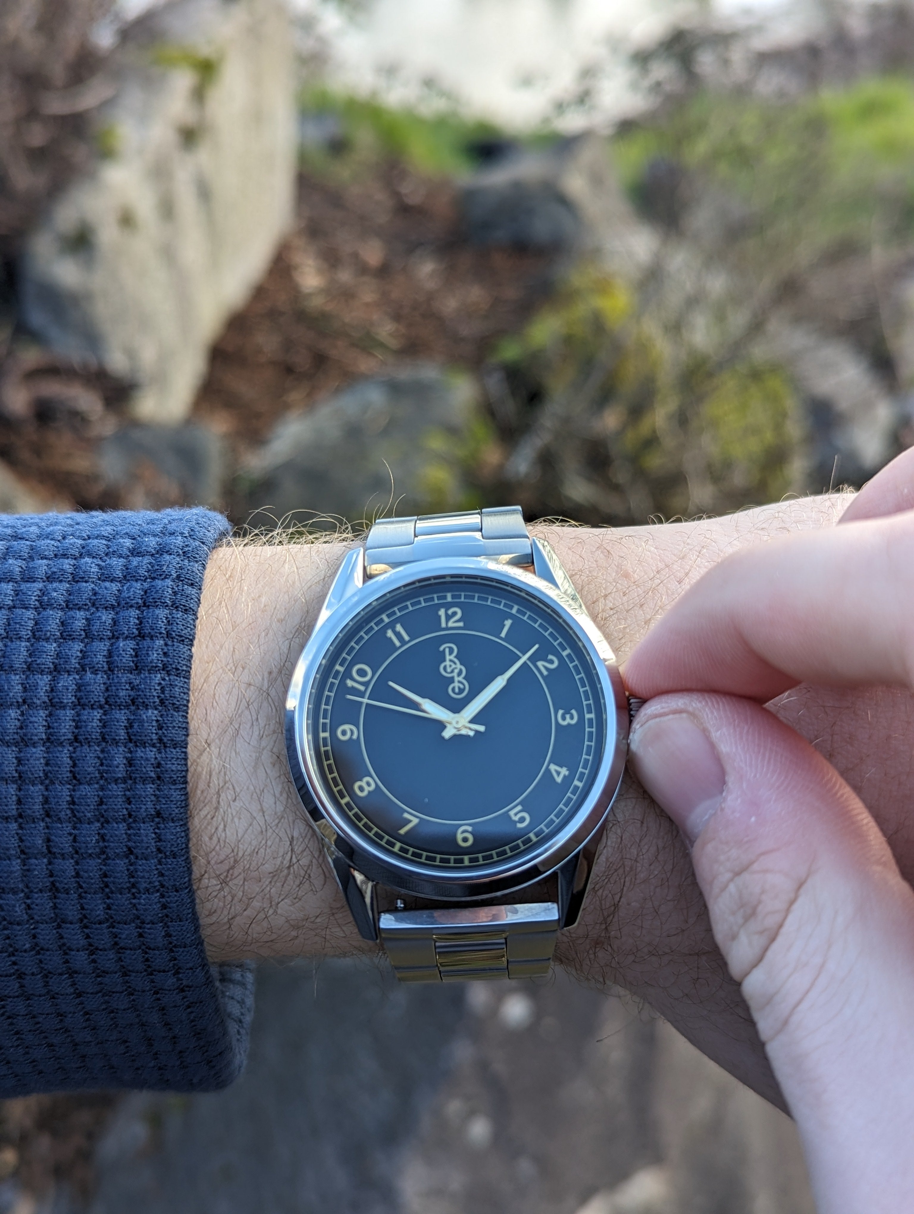 Black and Gold Classic Watch The Beyond Boring Watch Company