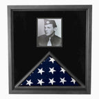Photo Flag and Medal Display Case, Flag and Photo Frame. The Military Gift Store