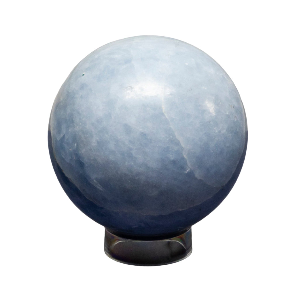 Blue Calcite Spheres 72-93mm - SJB-DIAMOND ELITES