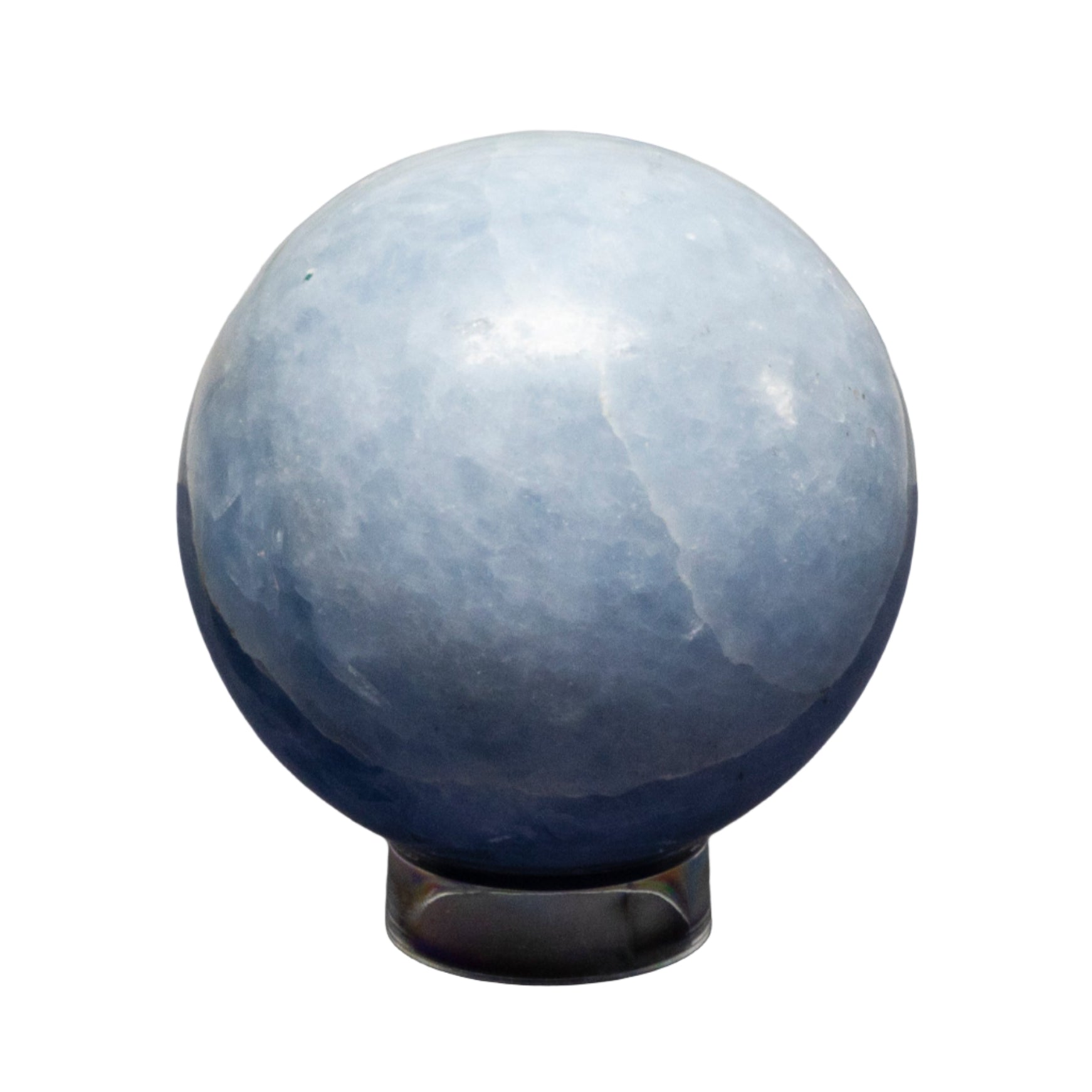 Blue Calcite Spheres 72-93mm - SJB-DIAMOND ELITES