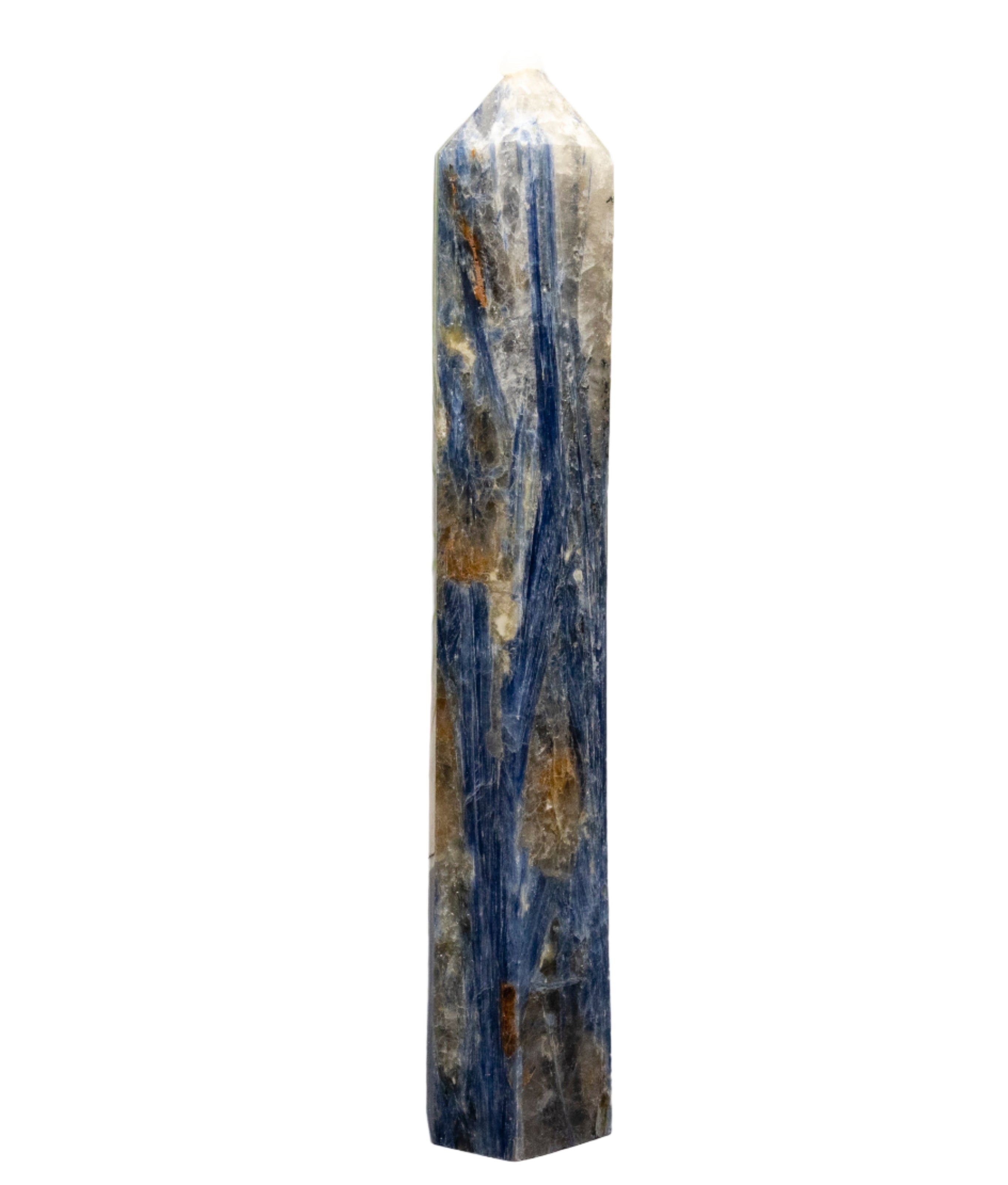 Blue and Gold Kyanite Tower - SJB-DIAMOND ELITES