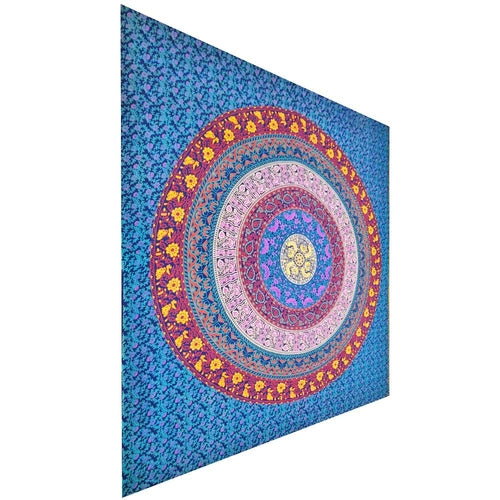 Botanical Garden Full Size Floral Tapestry Wall Art BandsCo Straps