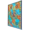 Om Chakra Tapestry Wall Hanging Yoga Meditation Decor BandsCo Straps