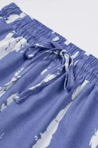 Tie Dye Drawstring Shorts - Boho Chic Summer Style