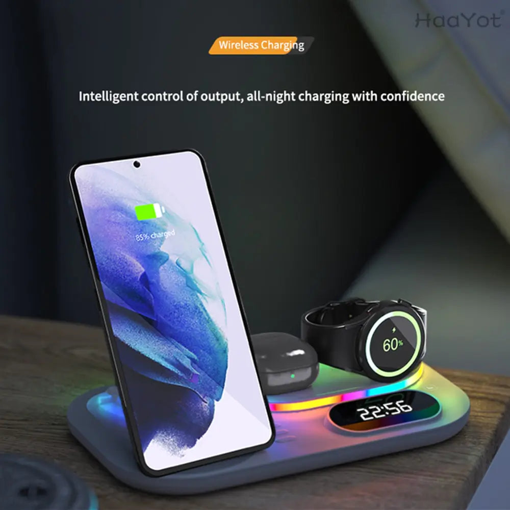 RGB Wireless Charger Dock Pi-Mart