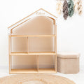 White Dollhouse Bookcase - SJB-DIAMOND ELITES