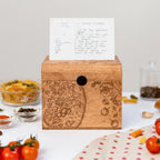 Wooden Recipe Box – Pizza Lovers Edition - SJB-DIAMOND ELITES