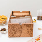 Wooden Recipe Box – Pizza Lovers Edition - SJB-DIAMOND ELITES
