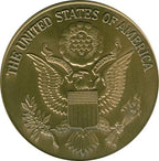 Military Service Medallions in Solid Brass. The Military Gift Store