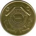 Coast Guard Brass Medallion The Military Gift Store