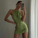 Sexy Backless Mini Dresses Lootquake LLC