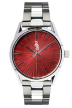 Burgundy Sunburst Watch The Beyond Boring Watch Company