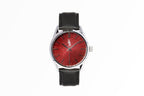 Burgundy Sunburst Watch The Beyond Boring Watch Company