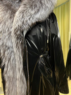 Genuine Silver Fox Fully Lined Hood Rabbit Insulated Parka Alaska® Outerwear Company