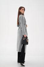 Pre-Order. Re-Stock Ships February 2026. Cambridge Comfort Wraparound Wool Cashmere Coat - SJB-DIAMOND ELITES