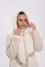 ⇆ Reversible Hooded Wool Blend Jacket - SJB-DIAMOND ELITES