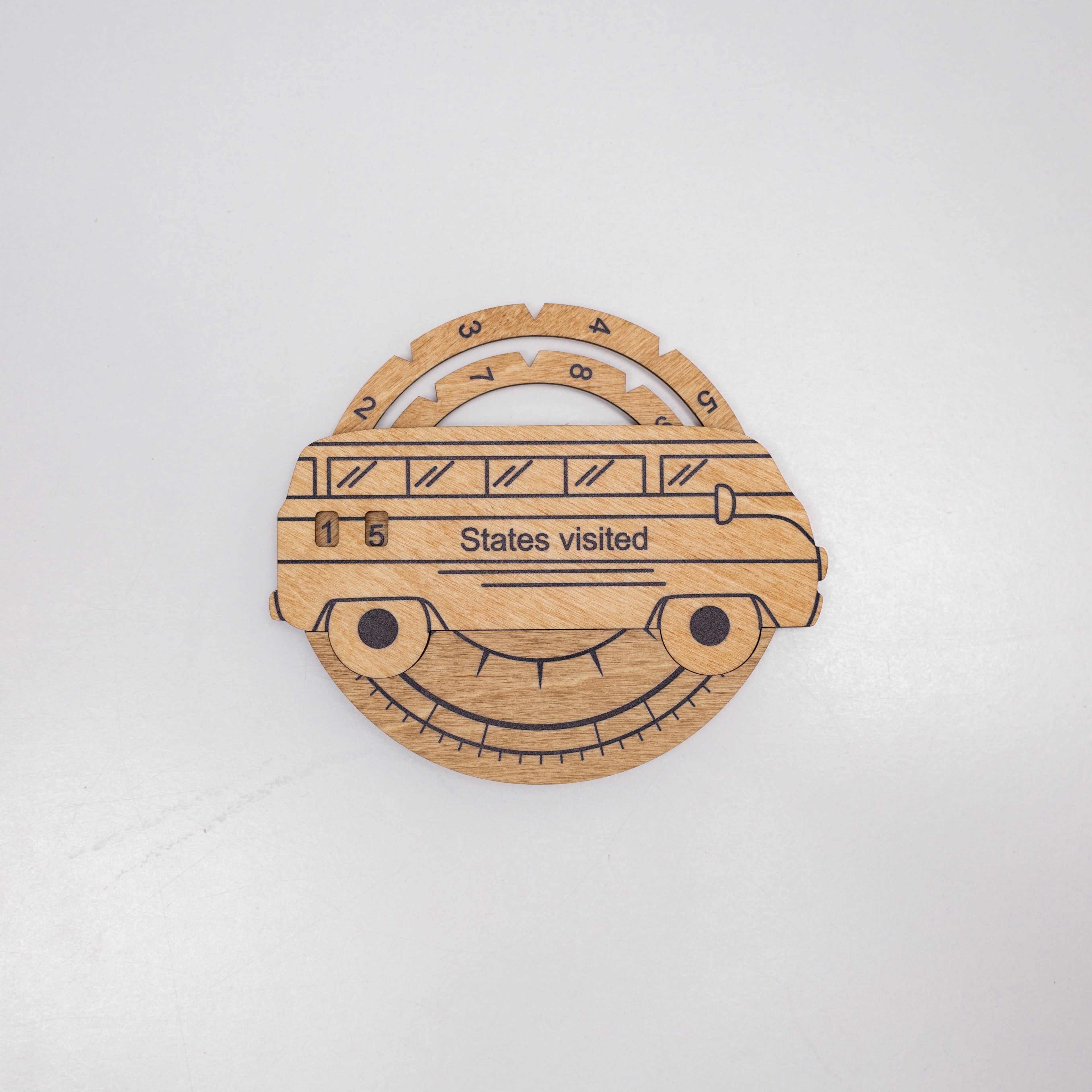 Travel Tracker 3D Wooden USA Map –  Gold - SJB-DIAMOND ELITES