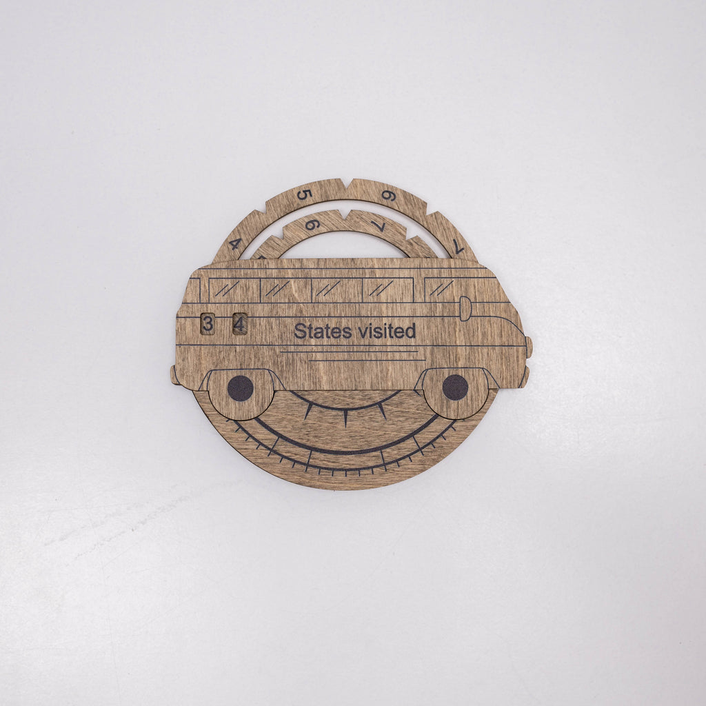 Travel Tracker 3D Wooden USA Map – Terra - SJB-DIAMOND ELITES