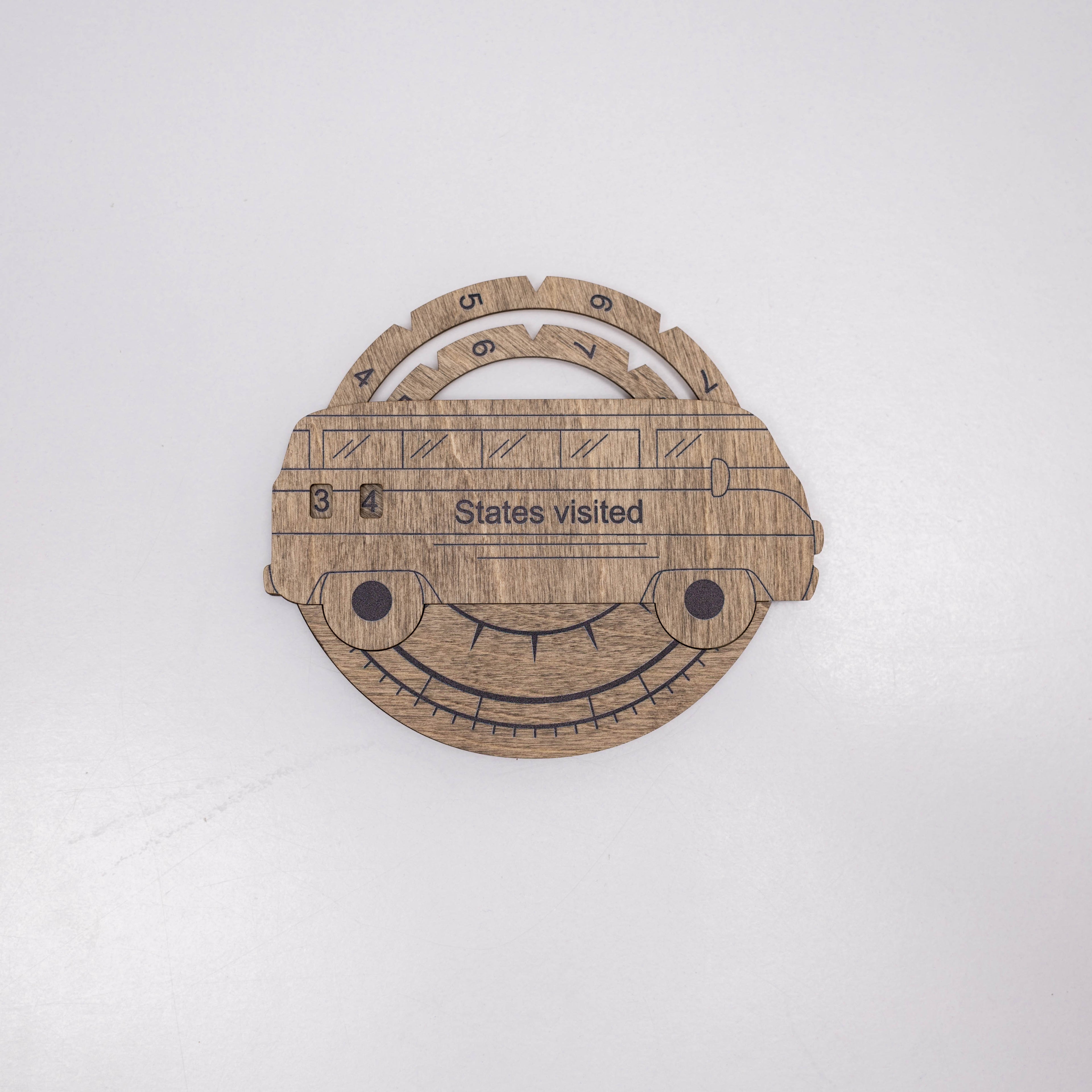 Travel Tracker 3D Wooden USA Map – Terra - SJB-DIAMOND ELITES