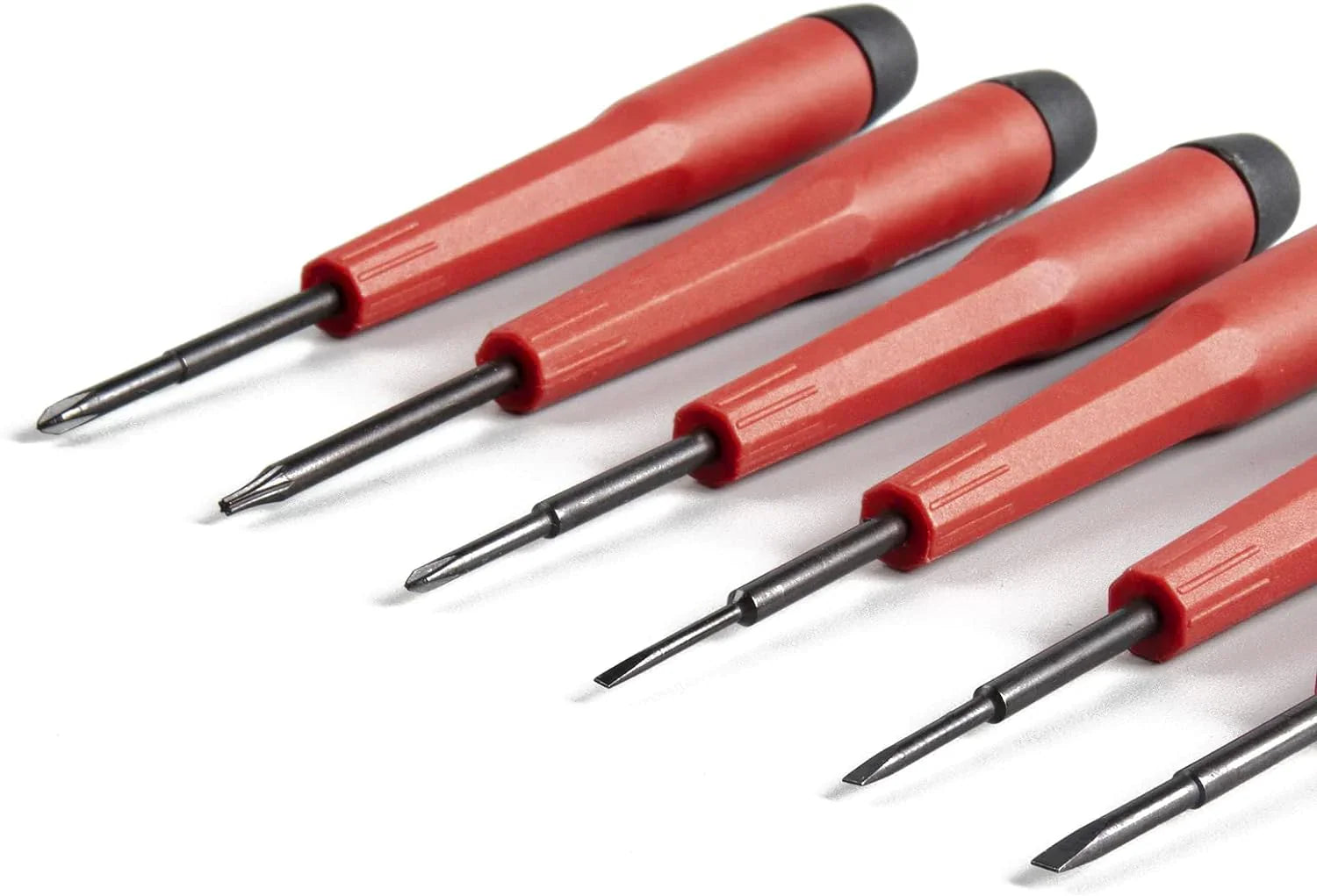 6 Piece Precision Screwdriver Tool Set Eyeglass Repair Computer Kit Magnetic Bit Pi-Mart