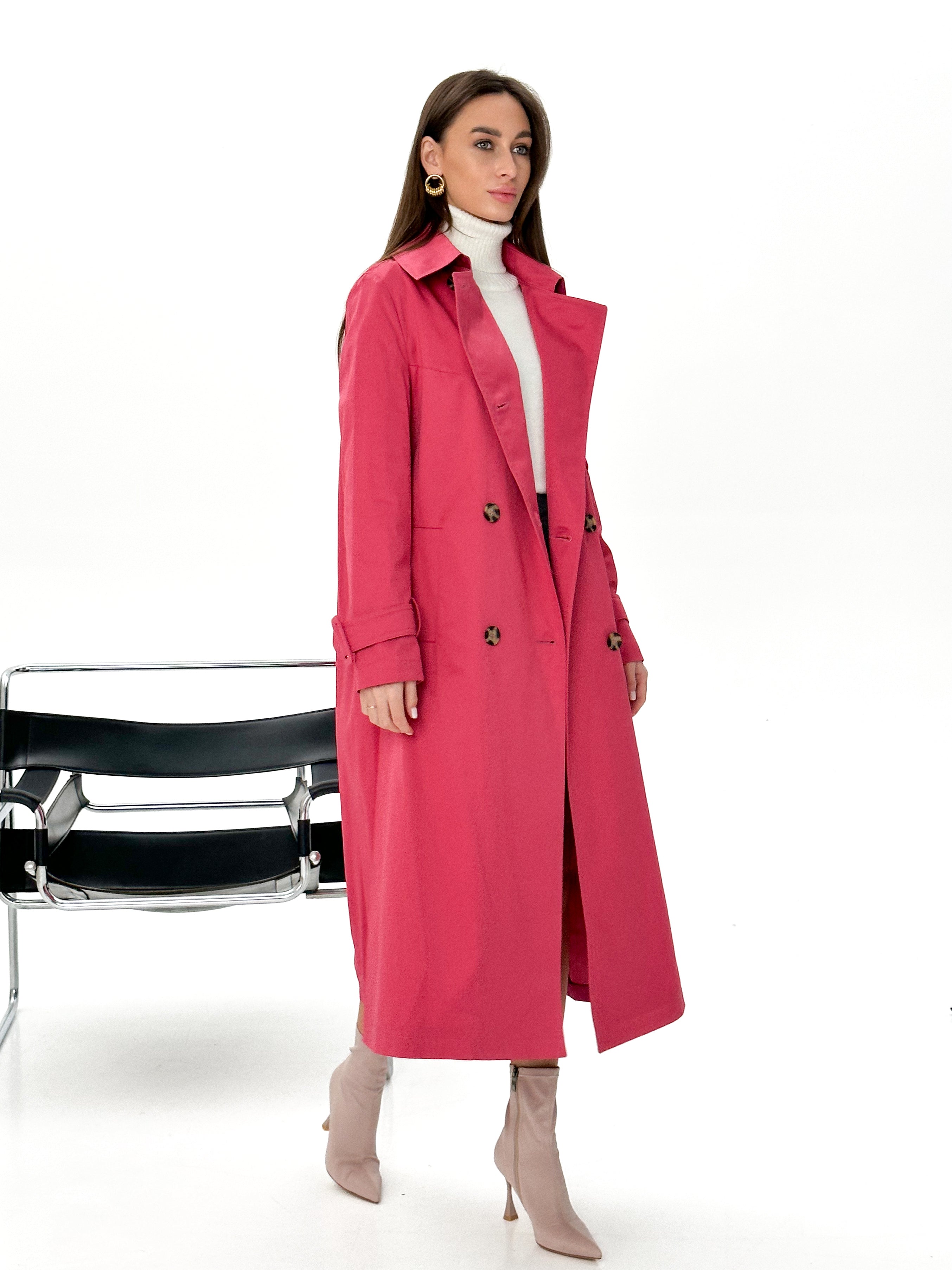 Athens Modern Trench Coat - SJB-DIAMOND ELITES