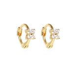 Color Zircon Earrings For Women 925 Sterling Silver Earrings Hoops Pendientes Plata Piercing Gold Jewelry - SJB-DIAMOND ELITES