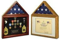 Large Flag Case - Fire Dep Flag Case. The Military Gift Store