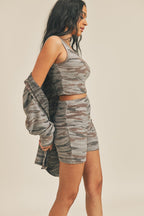 Cardigan Three Piece Activewear