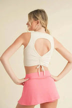 Corset Inspired Cropped Tank Top - SJB-DIAMOND ELITES