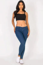 Ribbed Knit Cami Crop Top - SJB-DIAMOND ELITES