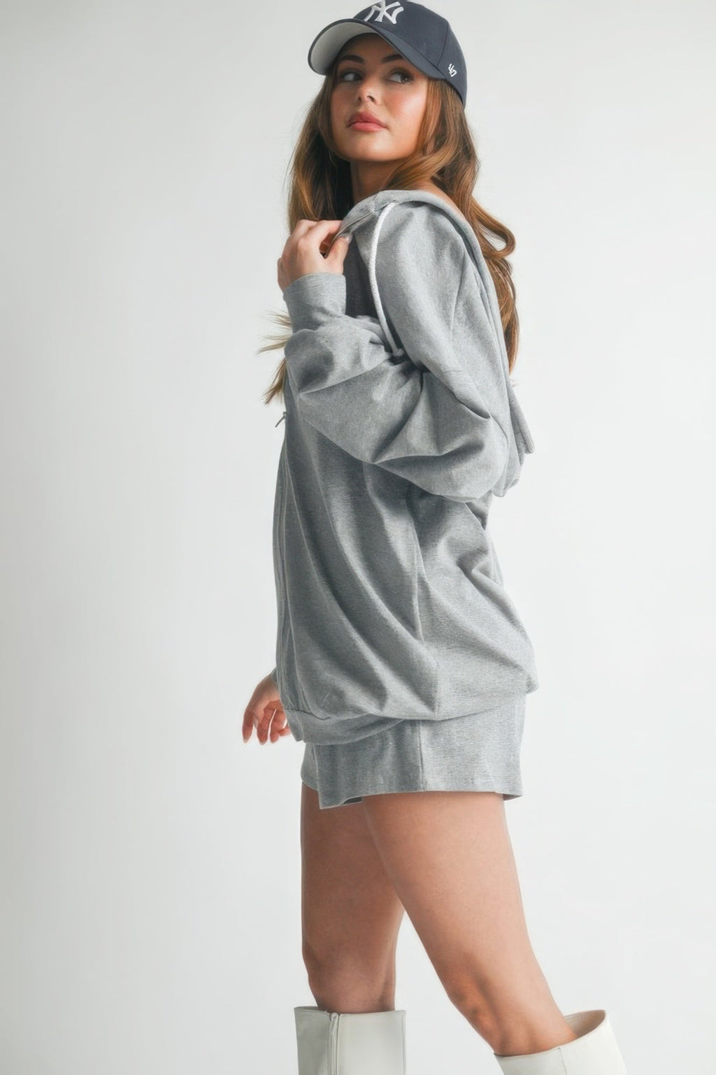 Hoodie Top and Shorts 3 Piece Set
