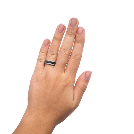 Ebony Champagne Ring KingdomWear