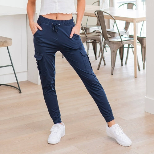 Ultra Soft Joggers with Cargo Pocket - SJB-DIAMOND ELITES