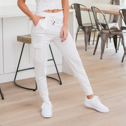 Ultra Soft Joggers with Cargo Pocket - SJB-DIAMOND ELITES