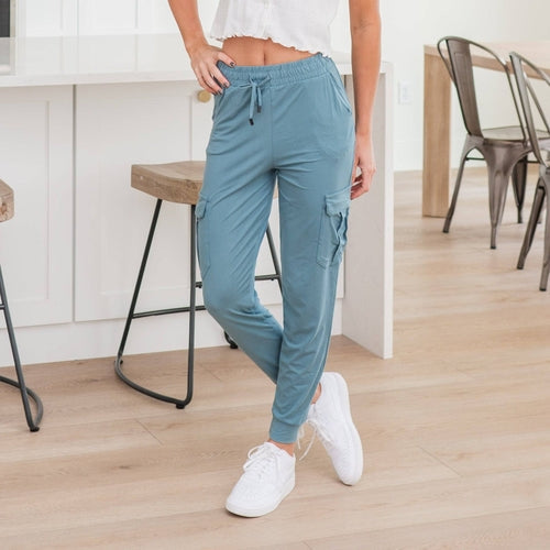 Ultra Soft Joggers with Cargo Pocket - SJB-DIAMOND ELITES