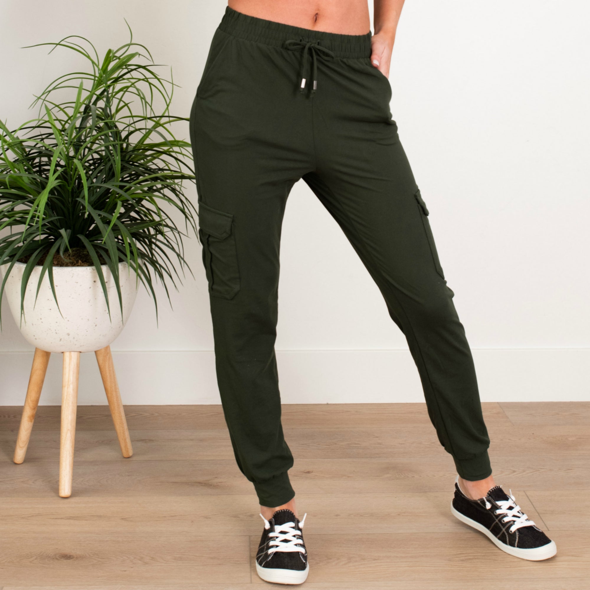 Ultra Soft Joggers with Cargo Pocket - SJB-DIAMOND ELITES