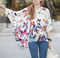 Butterfly Chiffon Top - Batwing Loose Blouse | Femstylo - SJB-DIAMOND ELITES
