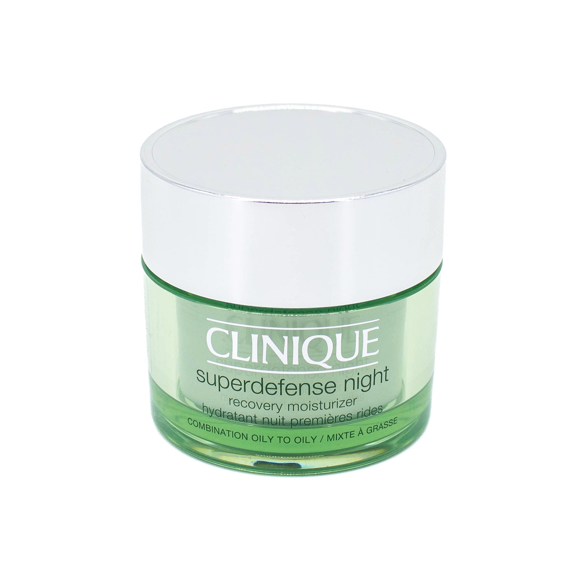 CLINIQUE Superdefense Night Recovery Moisturizer Combination/Oily 1.7oz - Missing Box This is Beauty US
