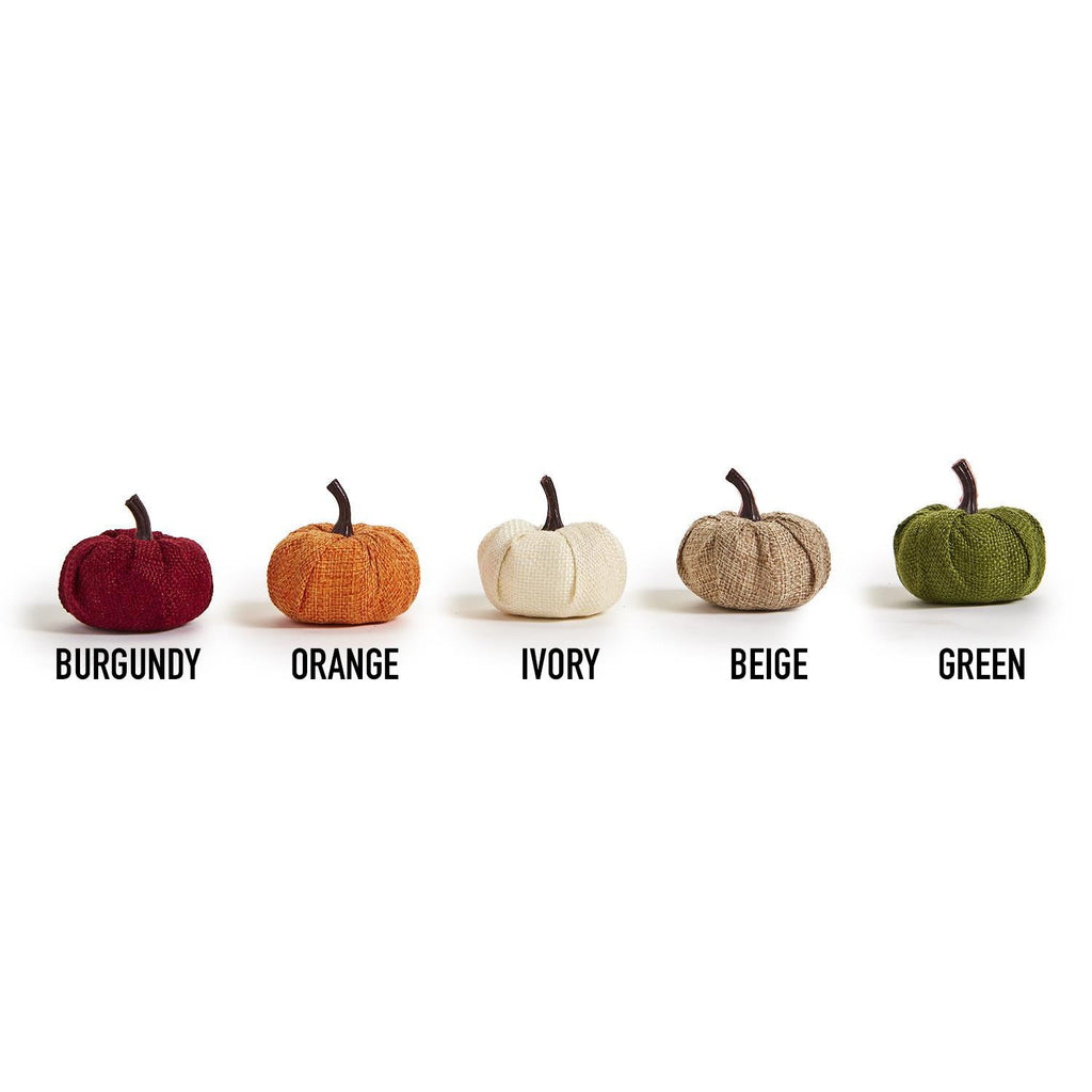 Jute Mini Pumpkins Rustic Fall Decor Set Handmade Jute Cotton Table Accents BandsCo Straps
