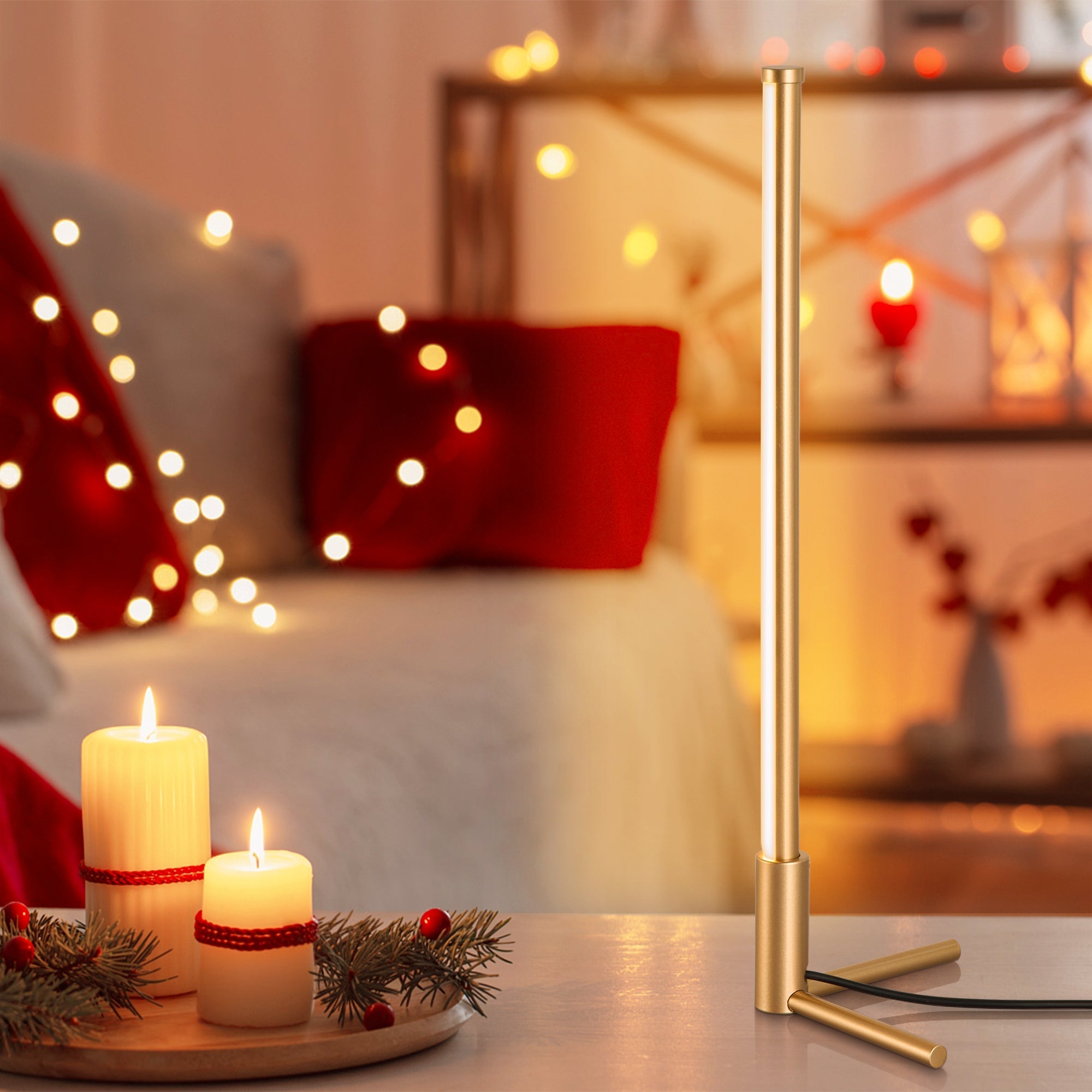 Indoor Corner Table Lamp Lootquake LLC