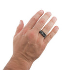 Black Chain Ring KingdomWear