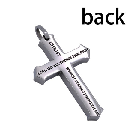 Crucified Cross Necklace KingdomWear