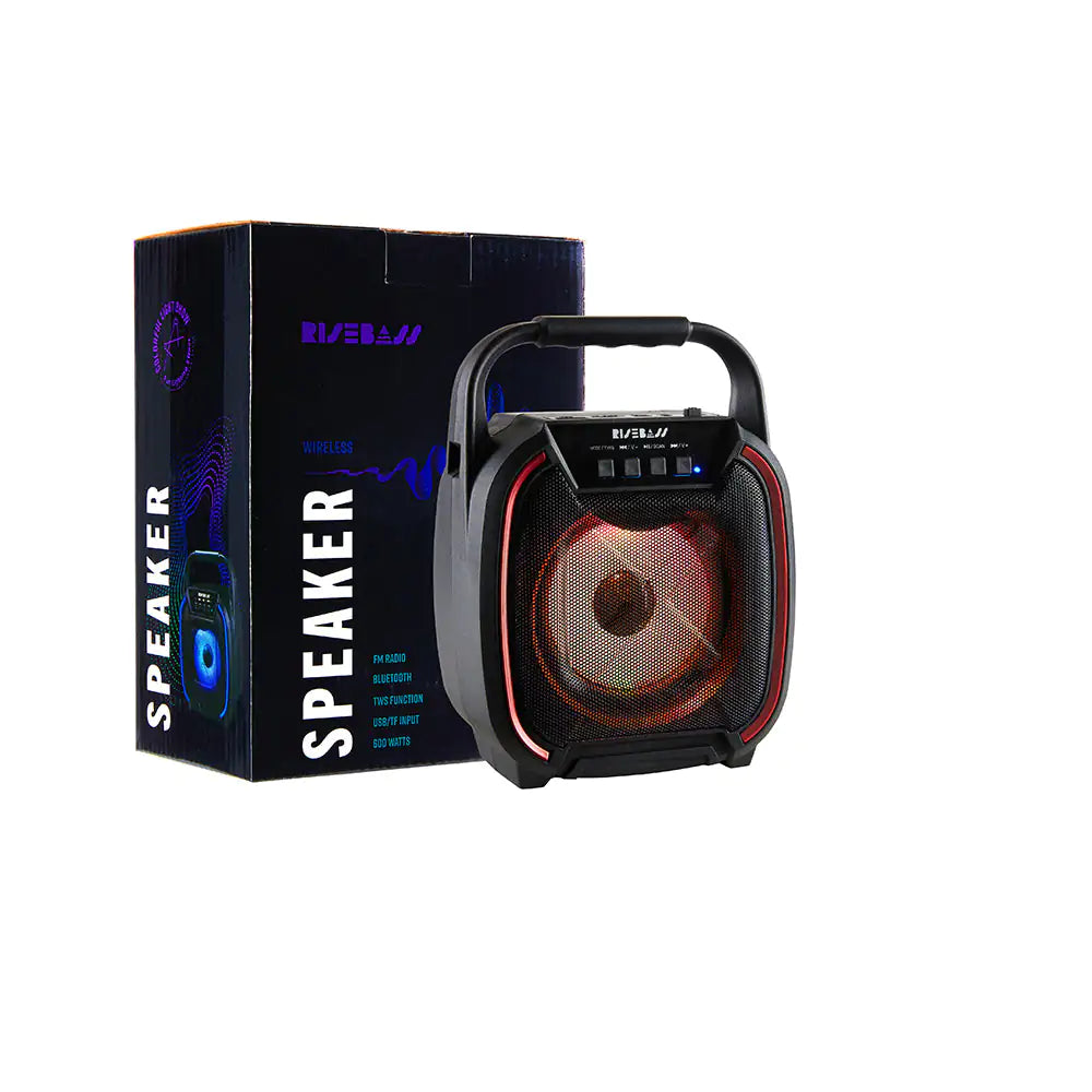 8" 600 watt Speaker - Portable Wireless Bluetooth Speaker with TWS Function Pi-Mart