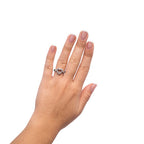 CZ Open Heart Ring KingdomWear