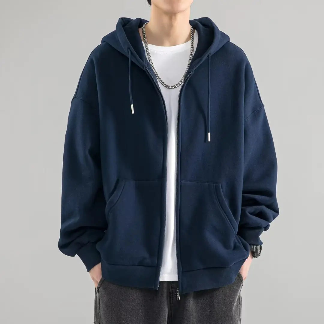 Men's Hooded Jacket Autumn 2023 Casual Cardigan Pi-Mart
