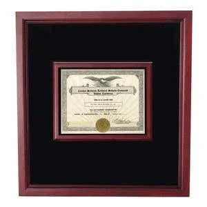 Award certificate Shadowbox, Military Frame - CERTIFICATE At Medial The Military Gift Store
