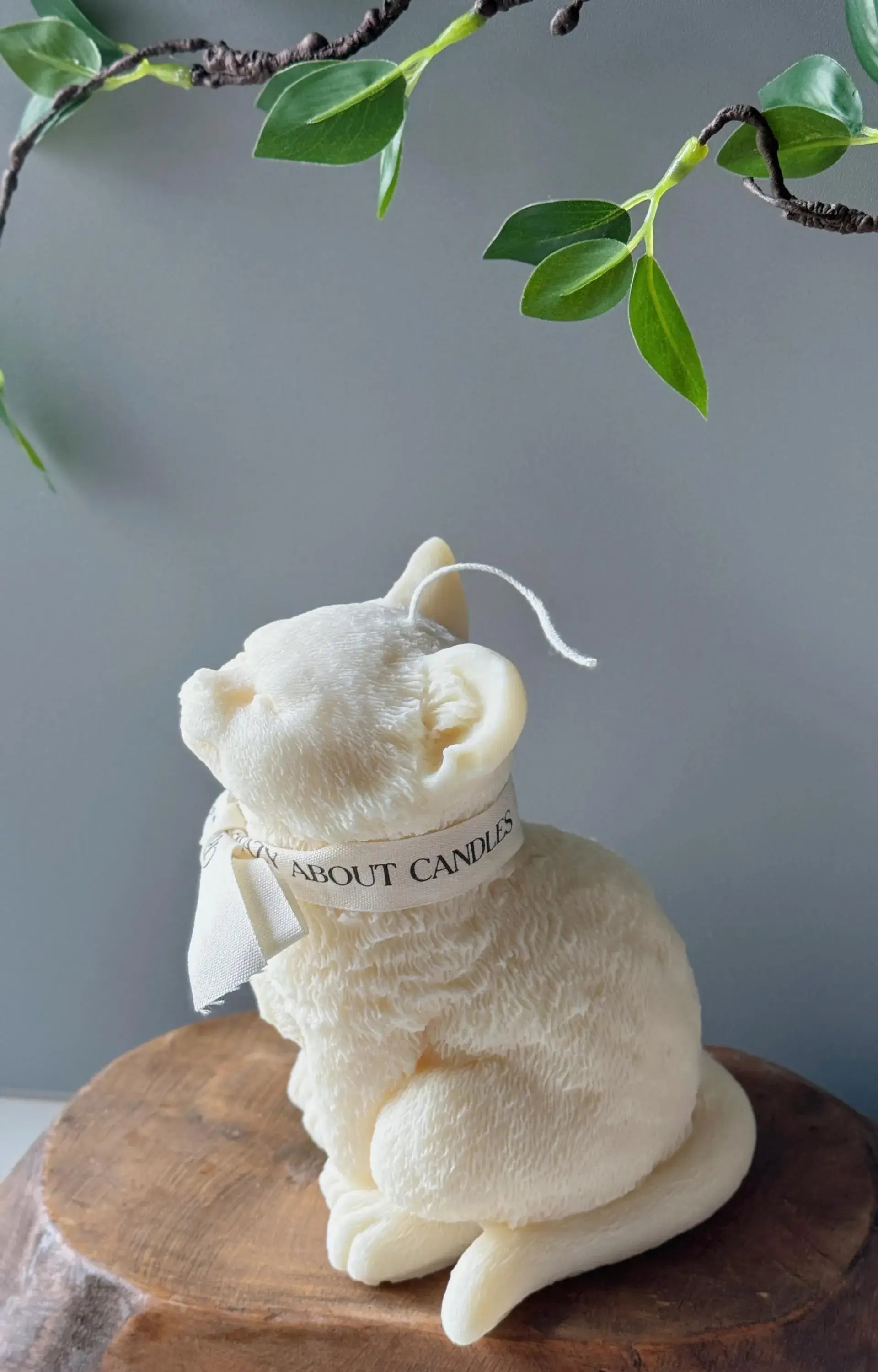 Large Cat Sculpture Candle - Unique Soy Wax Candle Gift Idea Lootquake LLC