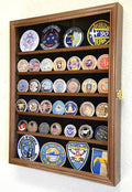 Challenge Coin/Medals/Pins/Badges/Ribbons/Insignia/Buttons Chips Combo Display Case Box Cabinet The Military Gift Store