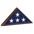 Sergeant Flag Case, Personal Inscription Engraving - Cherry Color. The Military Gift Store